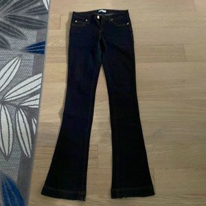Versace collection Flare black jeans pants